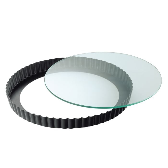 Inspiration Tarte- & Quicheform mit Glashebeboden, 28 cm