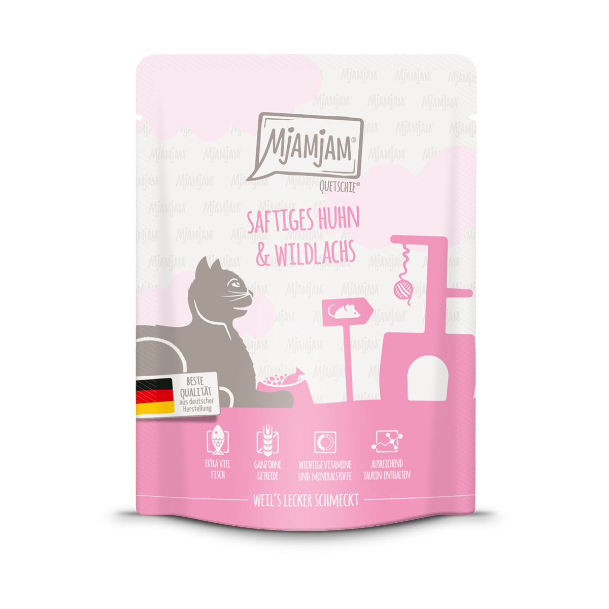 MjAMjAM Quetschie saftiges Huhn und Wildlachs kaufen bei ZooRoyal