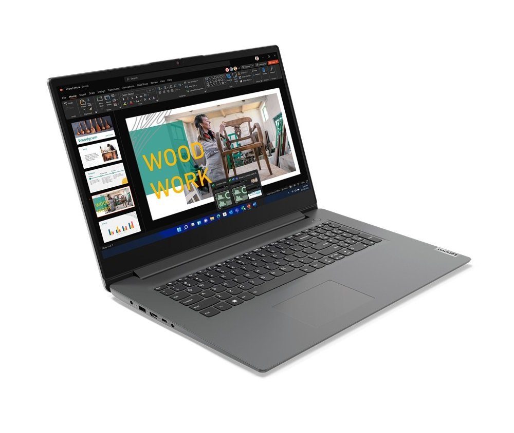 Lenovo V17 G3 IAP, Core-i5 1235U, 16GB RAM, 512GB NVMe SSD Business-Notebook (43,90 cm/17,3 Zoll, Intel Core i5 1235U, Intel Iris Xe Graphics (iGPU), 512 GB SSD, Windows 11 Professional)