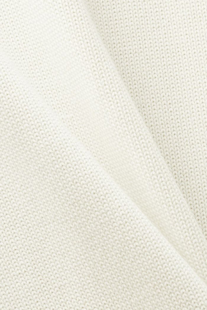 Jacquardpullover aus Baumwolle mit Rundhalsausschnitt