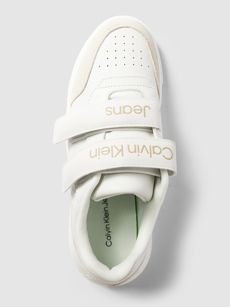 Sneaker mit Klettverschluss Modell 'CHUNKY' in weiss