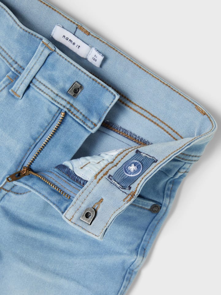 name it Jeansbermuda Long Shorts NKMsofus in light blue denim günstig kaufen