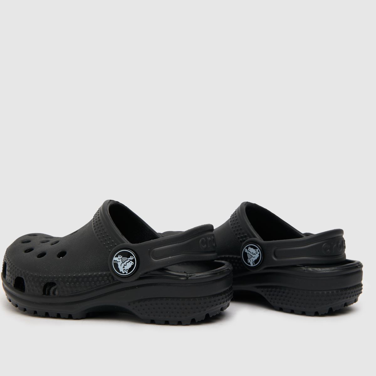 Crocs fekete klasszikus klumpa kisgyermek szandál