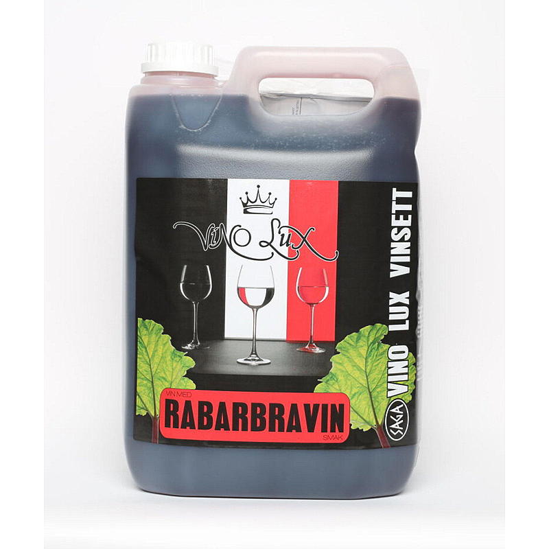 Vino lux Rabarbara m/sukker