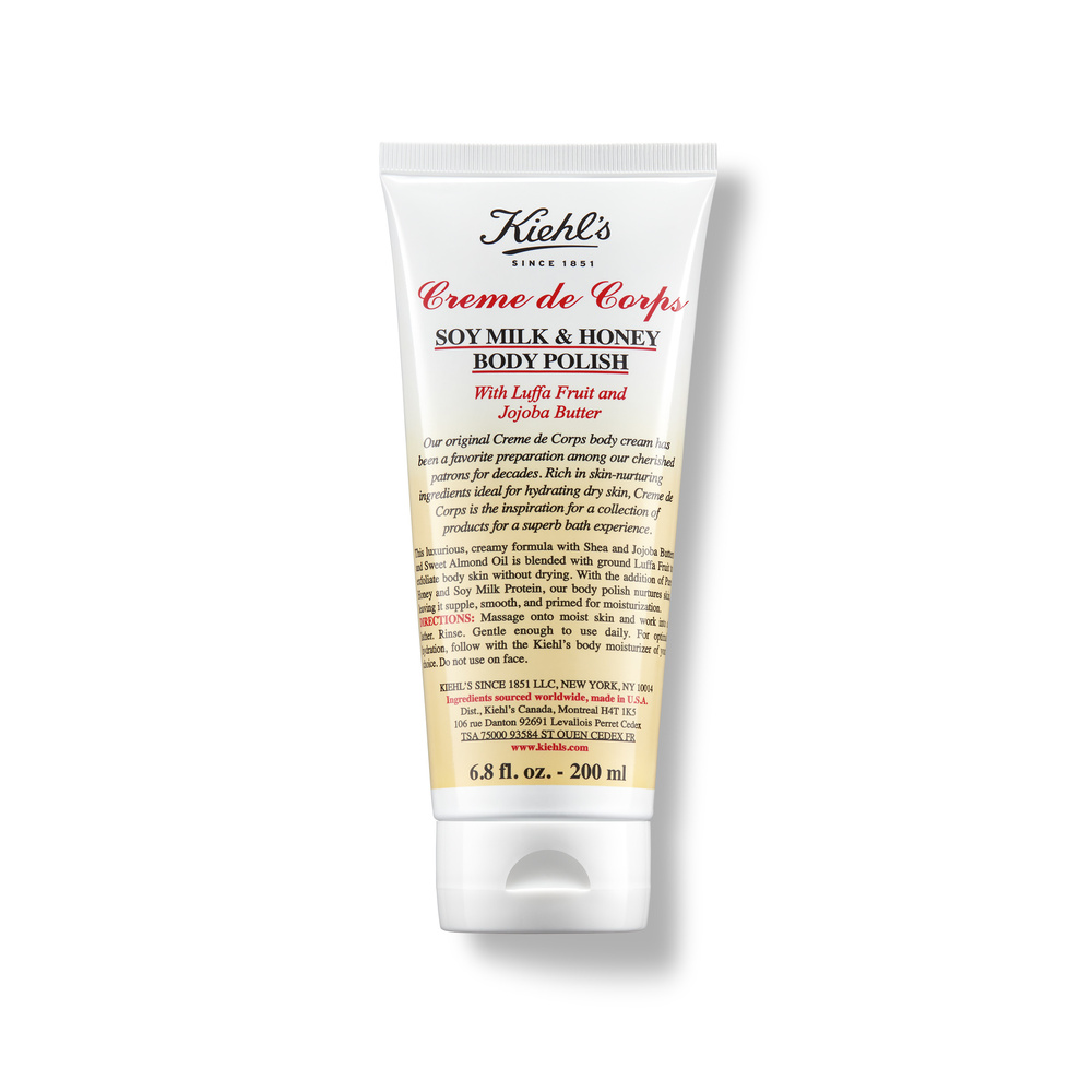 kiehl's Creme de Corps Soy Milk and Honey Body Polish Gommage au lait de soja et miel pour lecorps