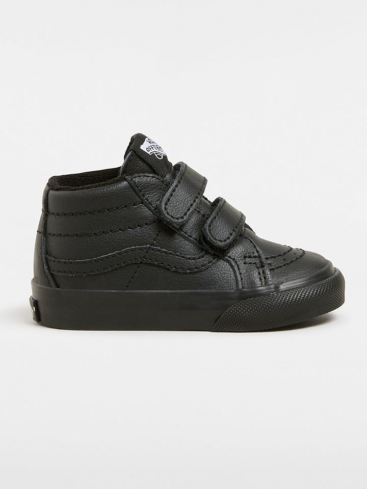 Vans Leder-Sneakers in Schwarz günstig kaufen