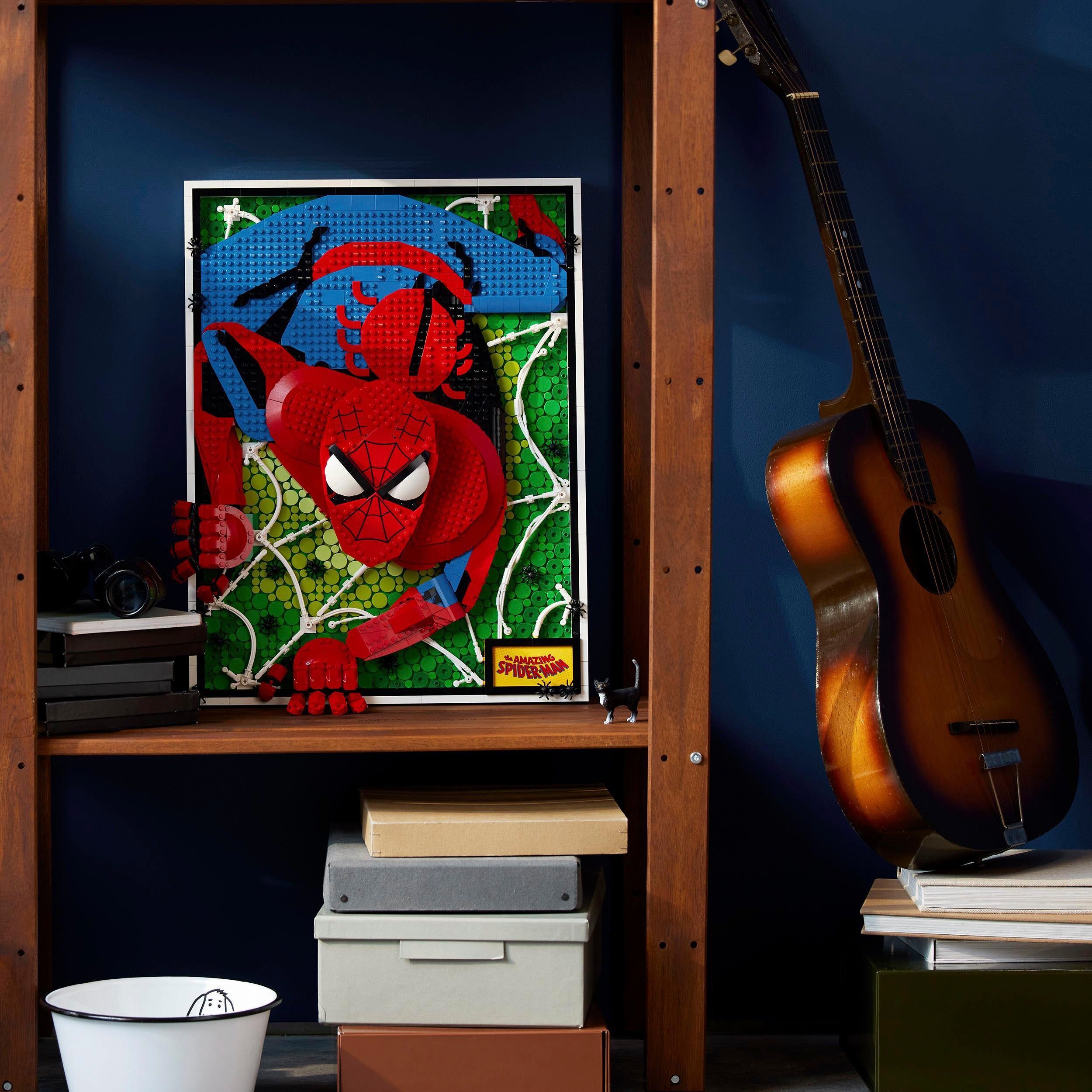 LEGO® Konstruktionsspielsteine The Amazing Spider-Man (31209), LEGO® ART, (2099 St), Made in Europe