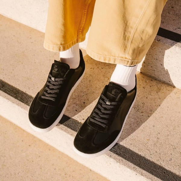 Groundies ~ Panama LowCut Sneaker GS1 ~ Black