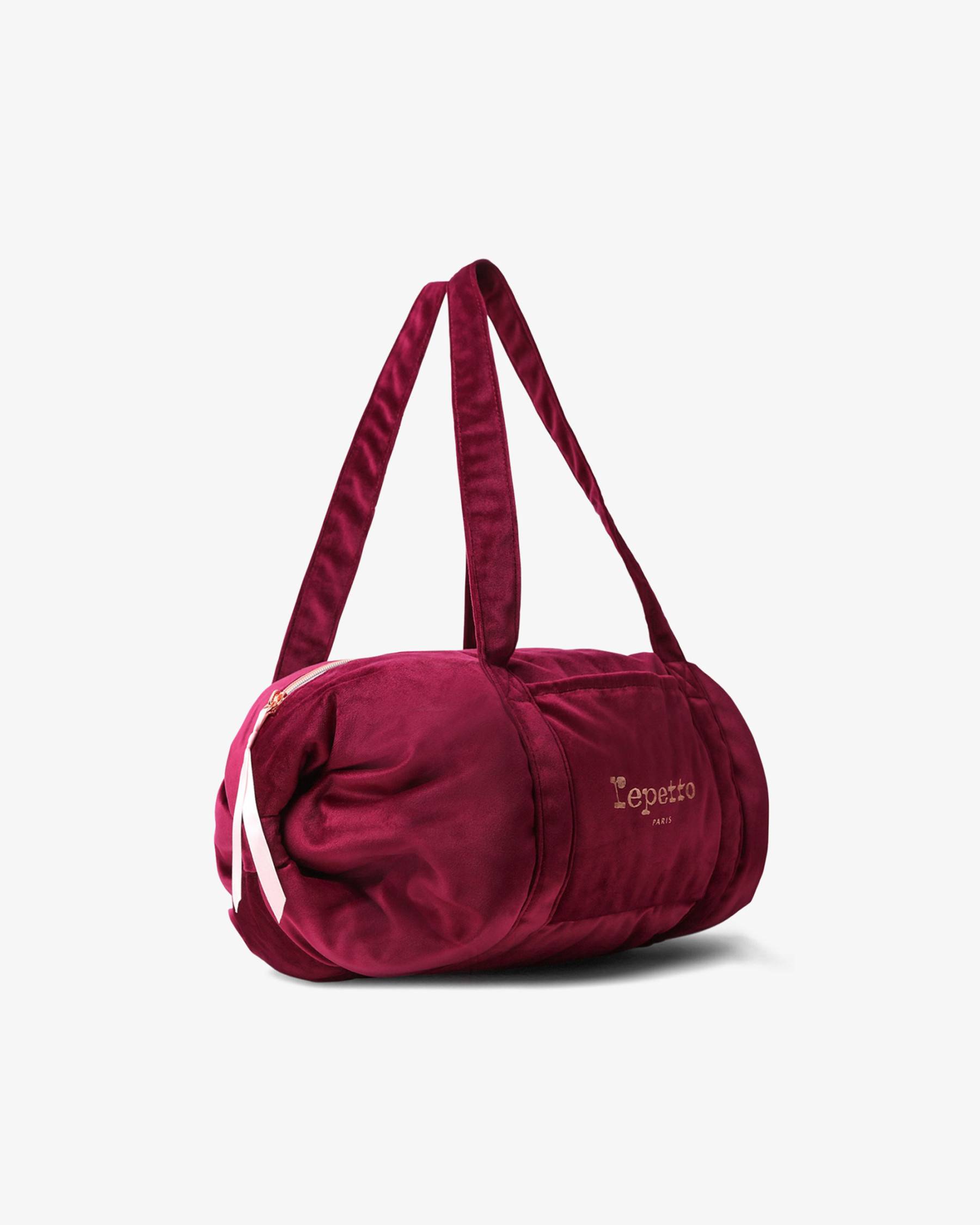 Velvet duffle bag Size L