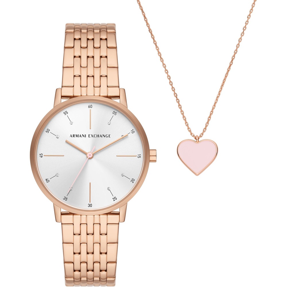 Armani Exchange Set de montres Acier inoxydable Bijoux