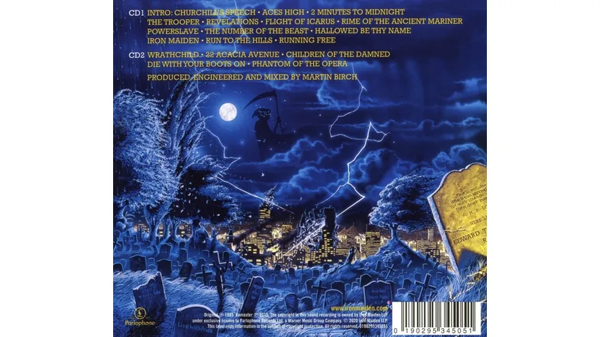 Live After Death (2015 Remaster) Digipak