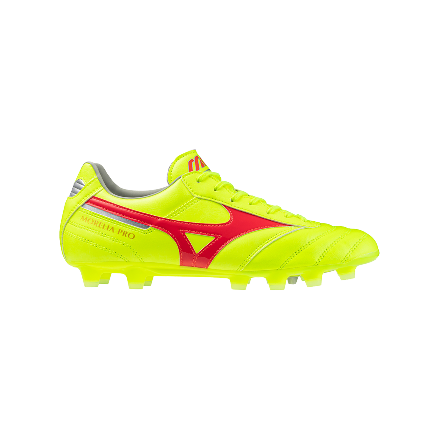 Mizuno Morelia II Pro FG Dyna Gelb Rot Silber F45