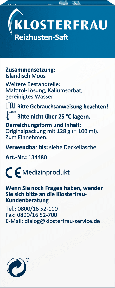 Reizhusten-Saft, 128 g