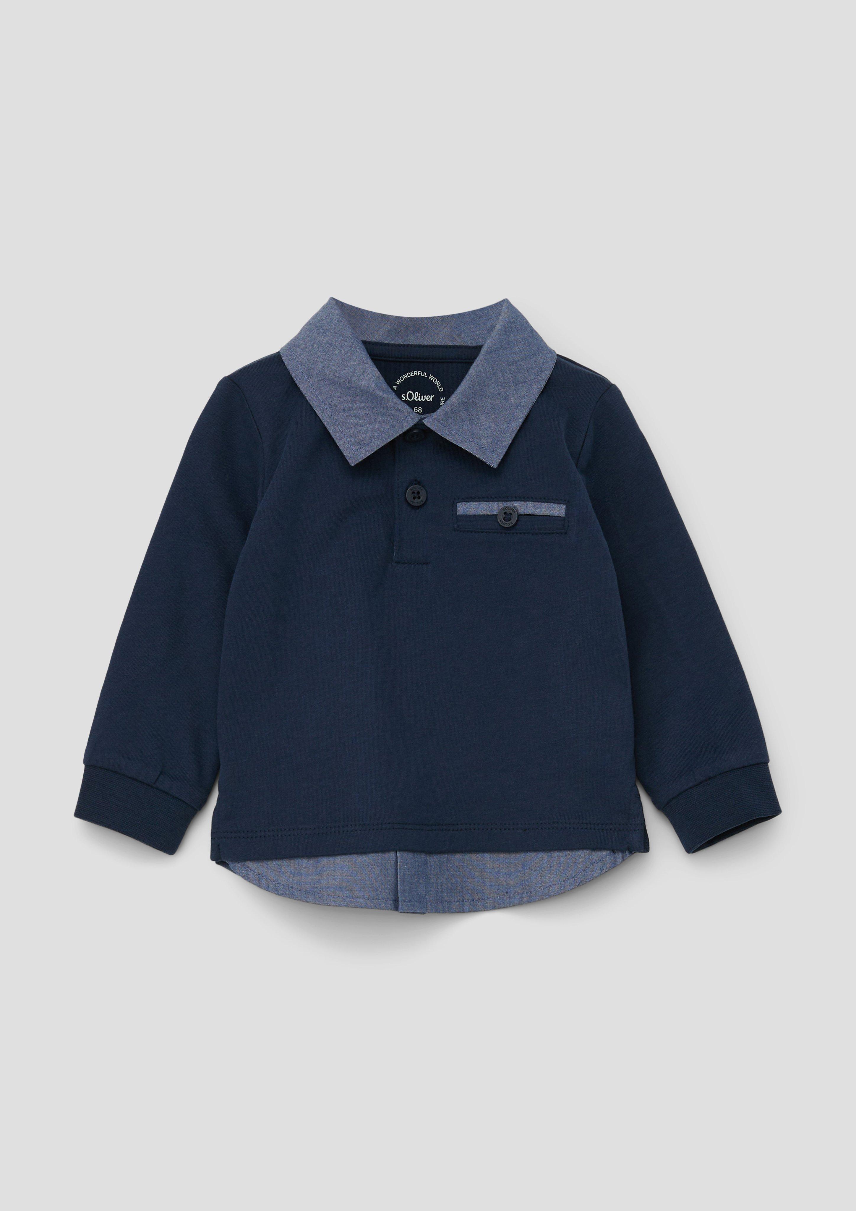 Polo-Shirt im Layering-Look  2137834-5952