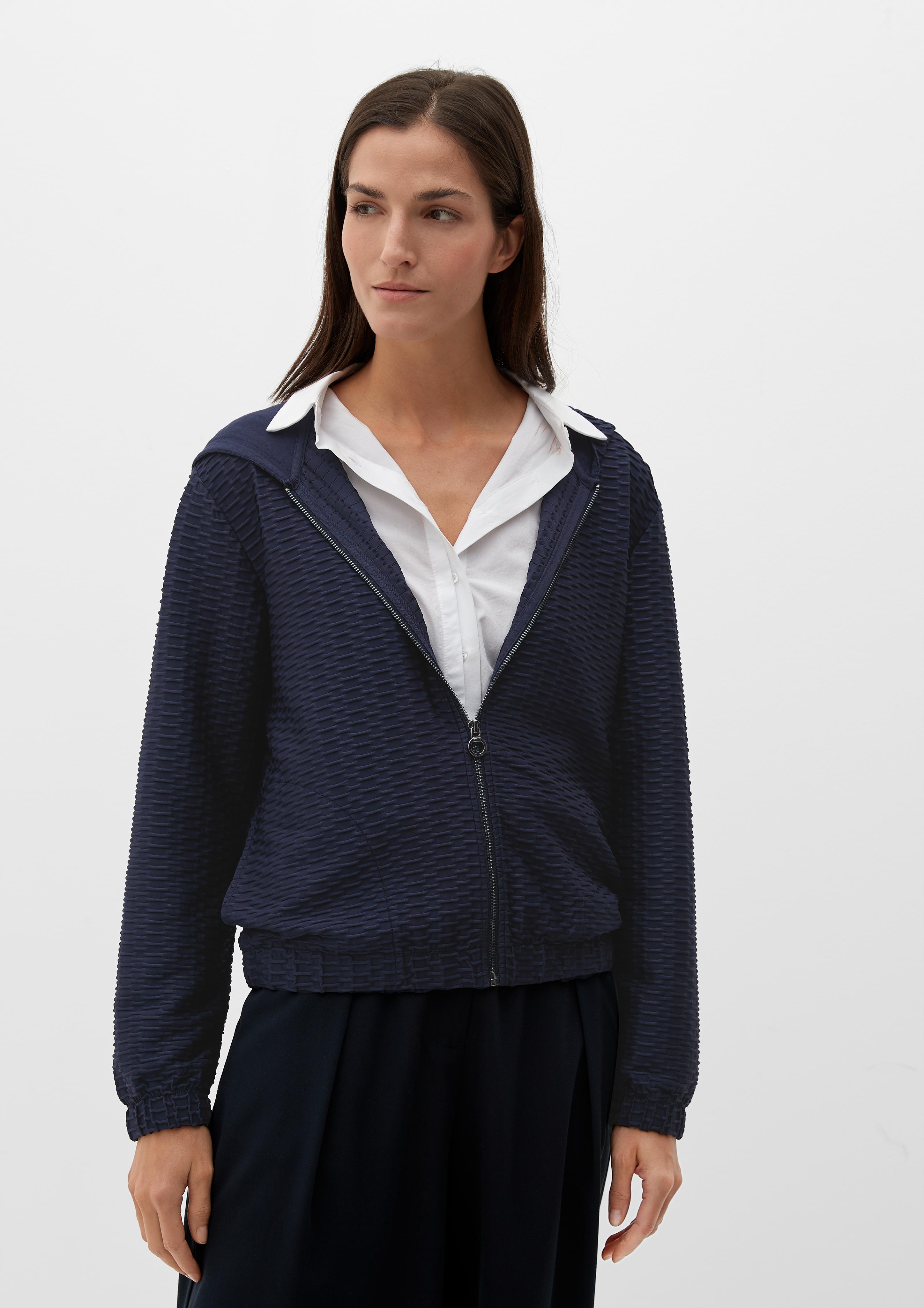 Jacke mit Strukturmuster  2132712-5959