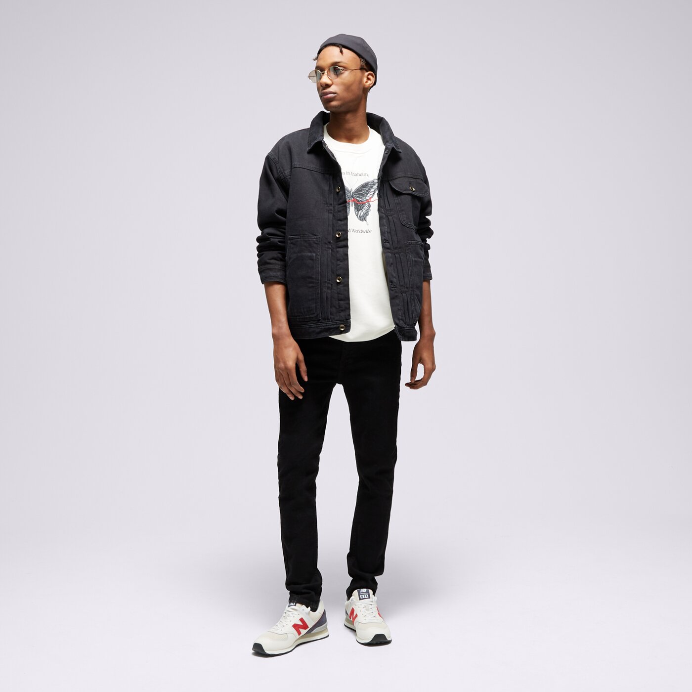 VANS JACKE DONATO SHERPA DENIM Schwarz