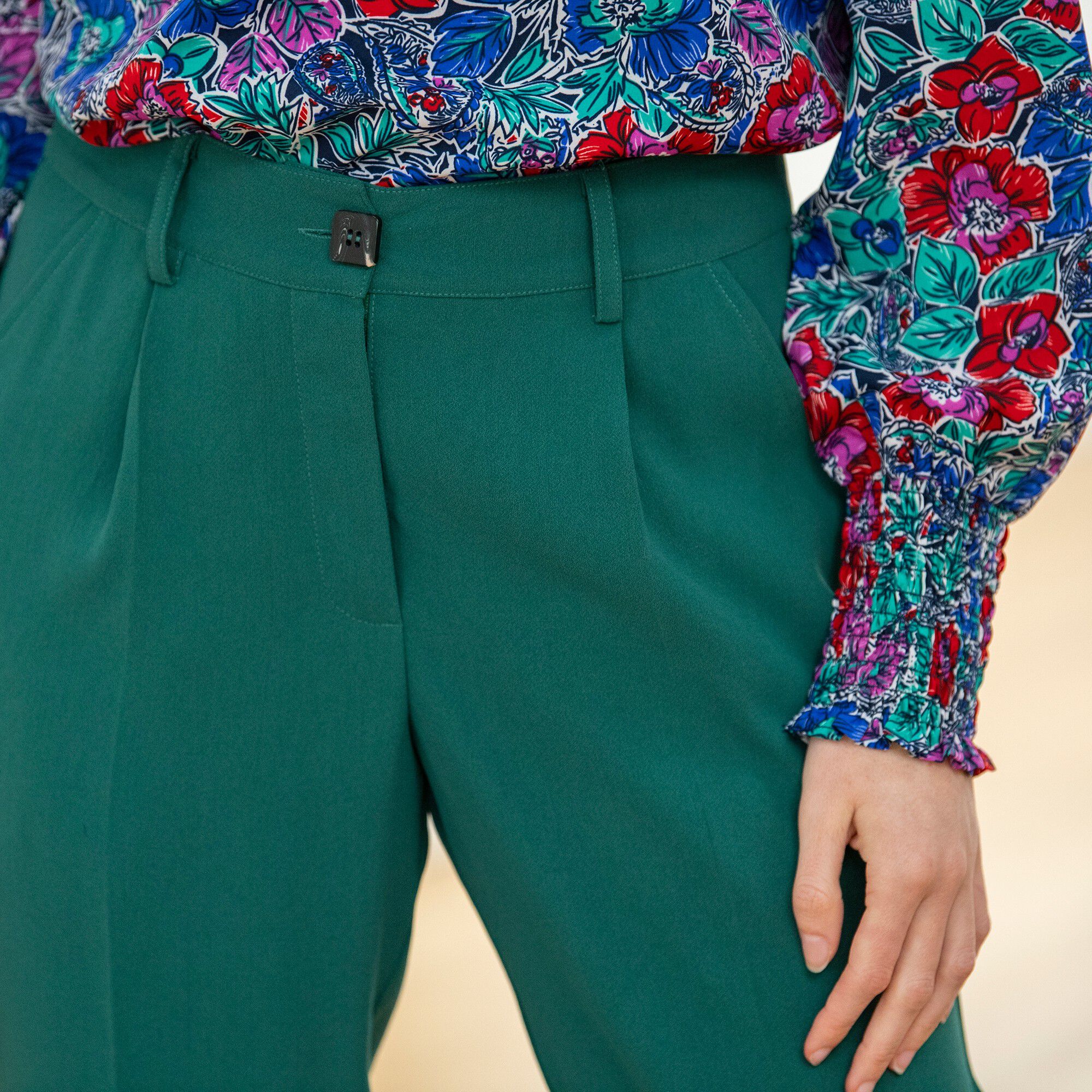Pantalon 7/8ème fuselé fluide