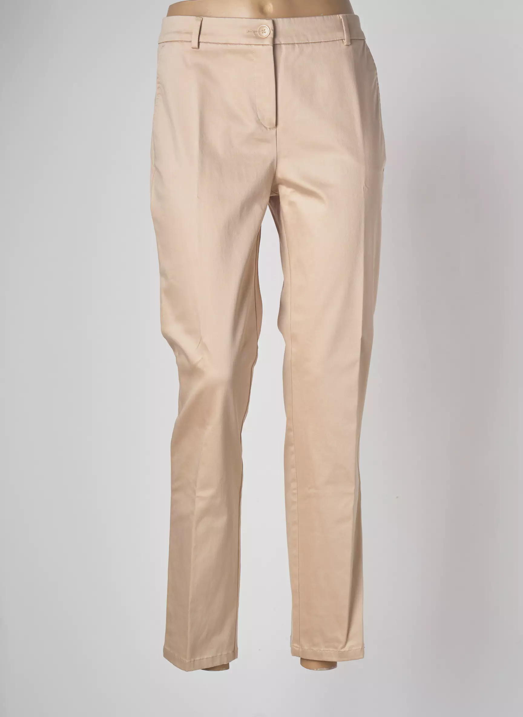Devernois Pantalons Chino Femme couleur beige