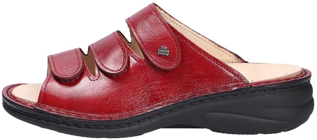 FINN COMFORT Komfort Sandalen rot