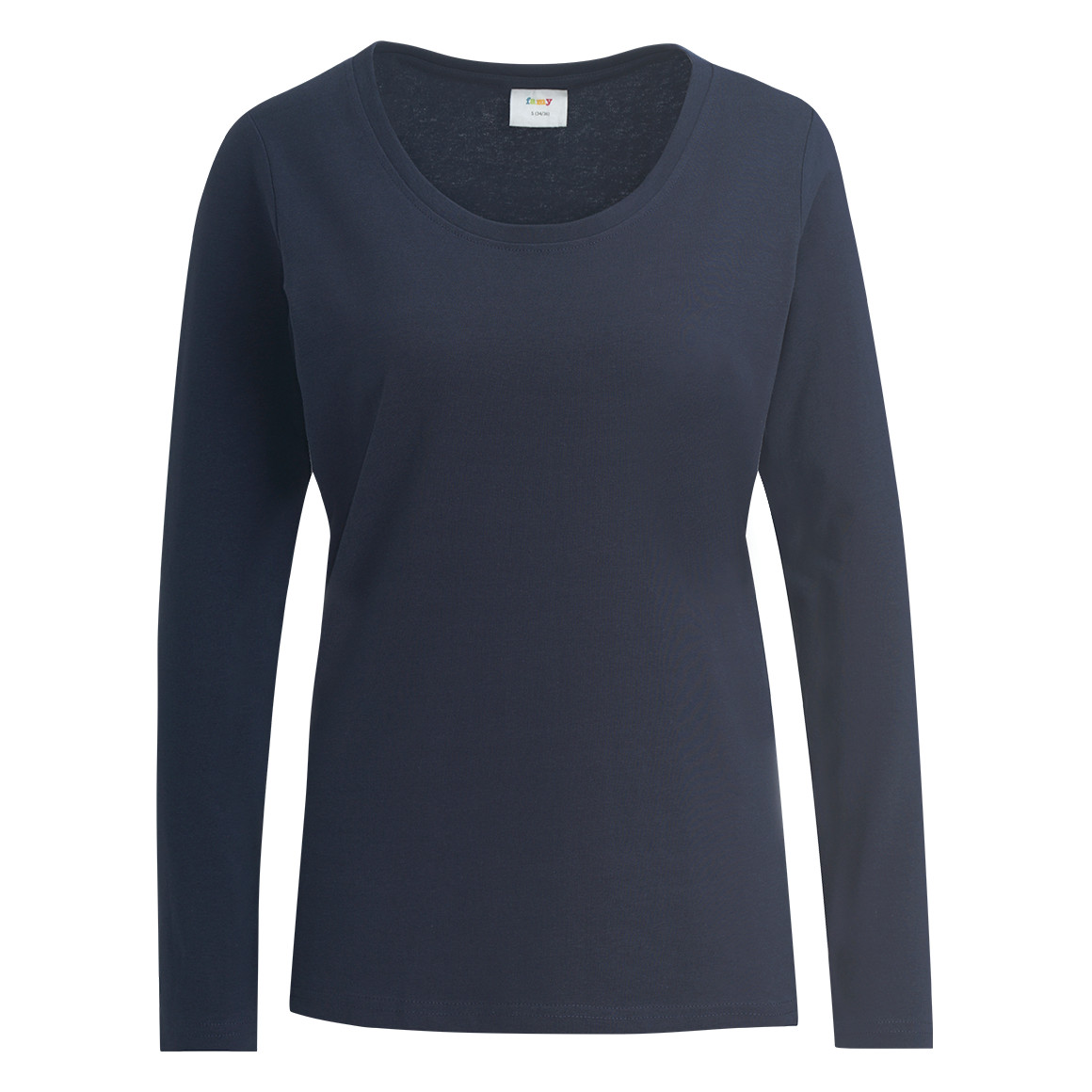 2 Damen Langarmshirts im Basic-Style
