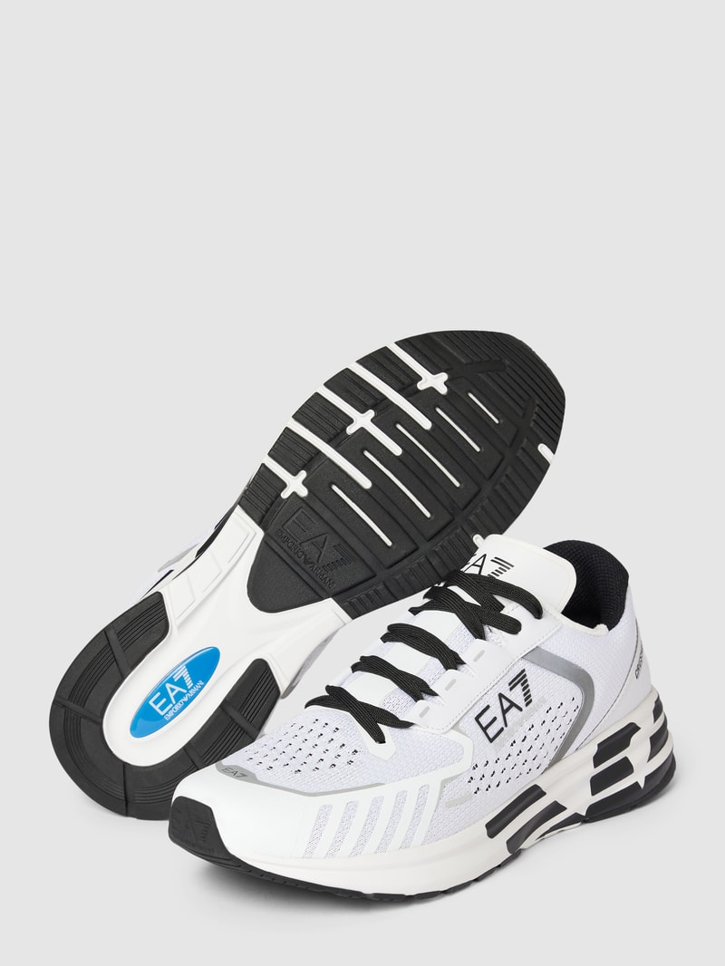 Sneaker mit Kontrast-Details Modell 'CRUSHER DISTANCE' in weiß