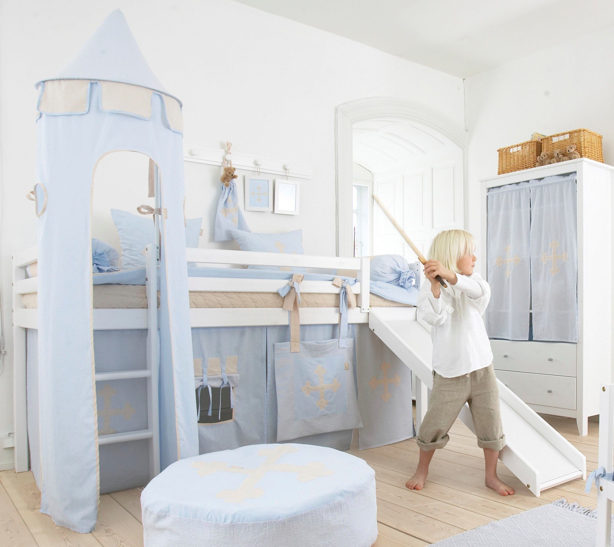 Hoppekids Bettturm Fairytale Knight, Bettturm für Hochbett / Spielbett