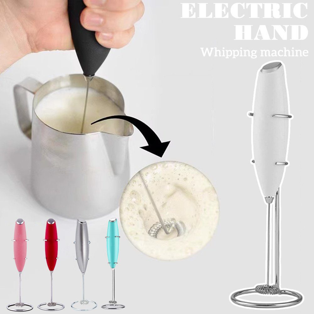 Blusmart Milchaufschäumer Handheld Batterie Elektrische Milchaufschäumer Schäumer Kaffee
