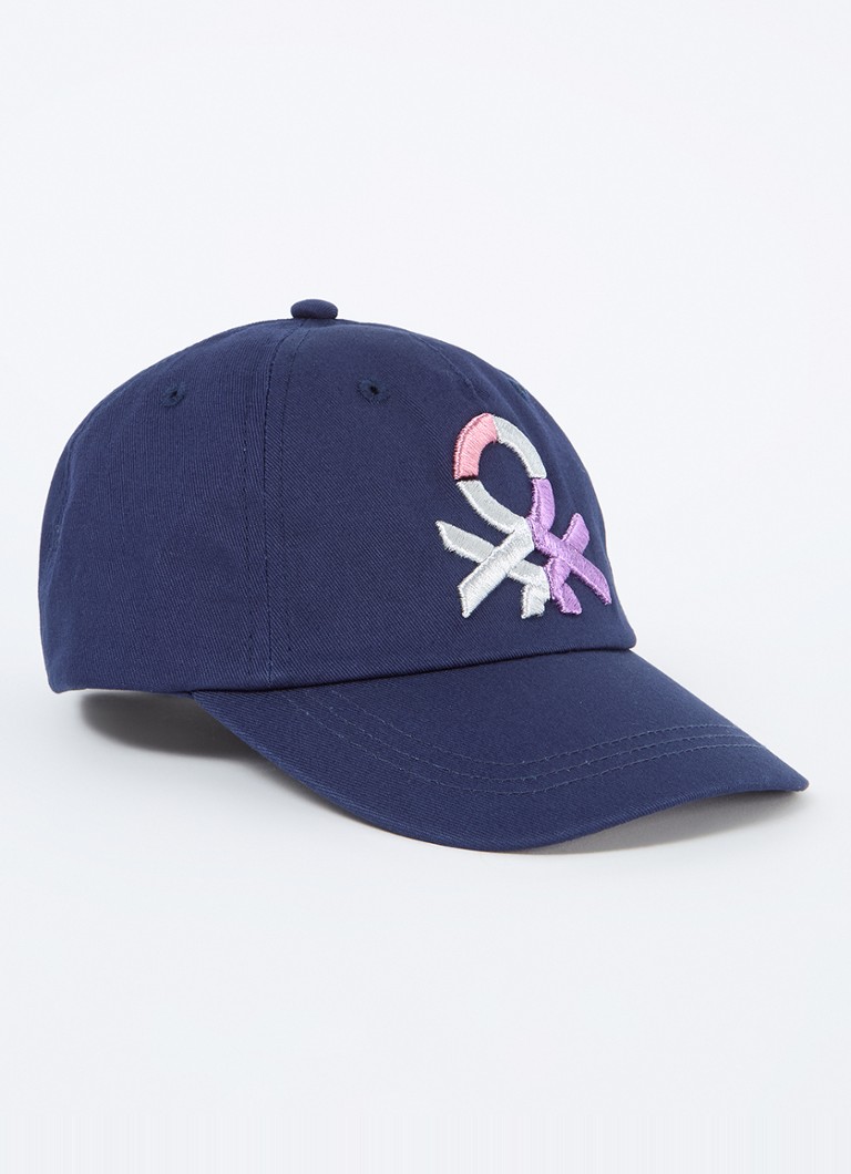 Czapka baseballowa Benetton z haftowanym logo