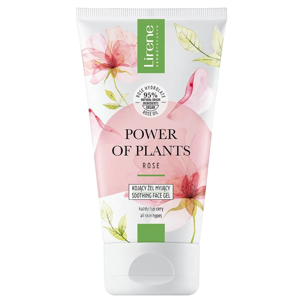 Lirene Power Of Plants Rose Καταπραϋντικό τζελ καθαρισμού