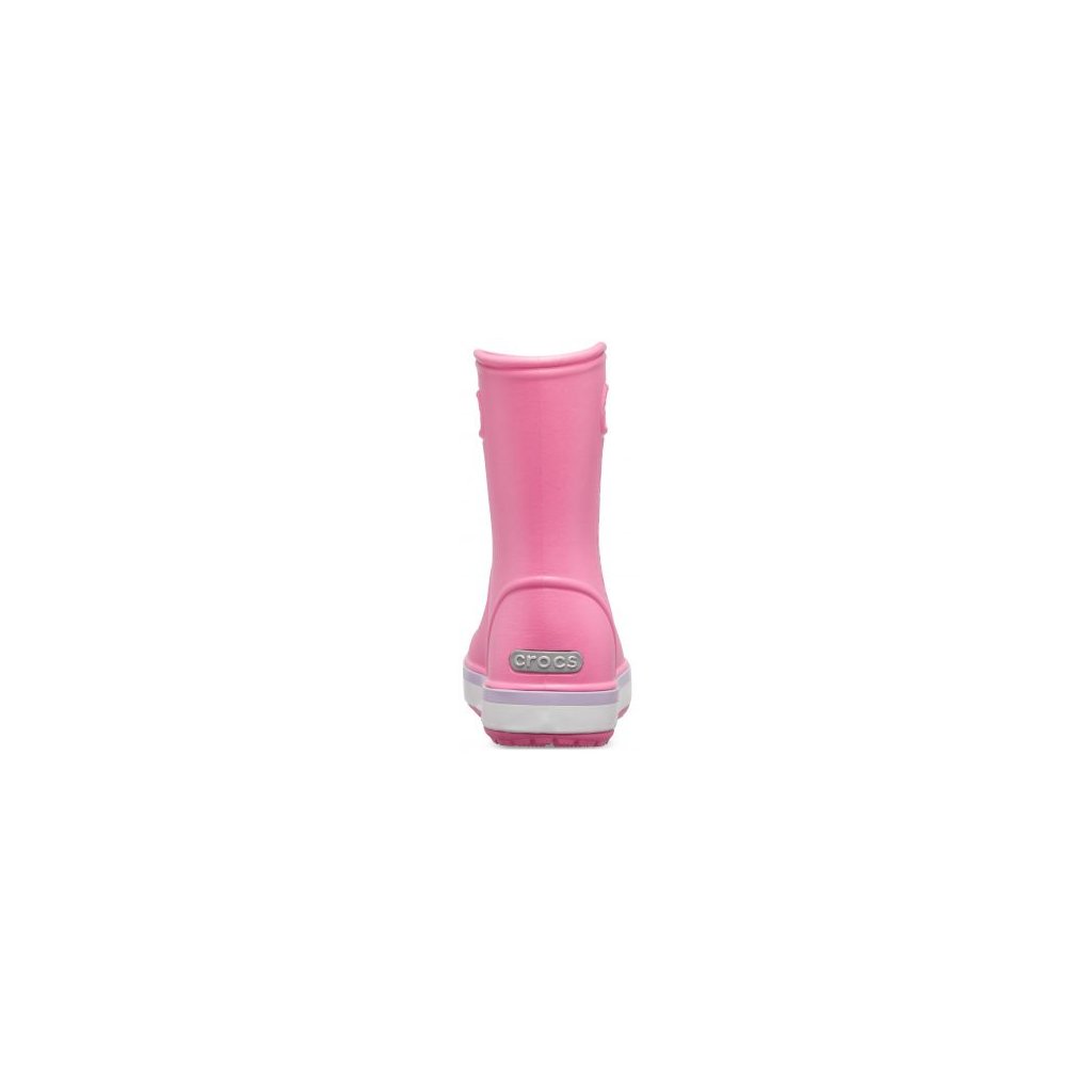 Crocs Crocsband Rain Boot Pink Lemonade / Lavender Gummistiefel