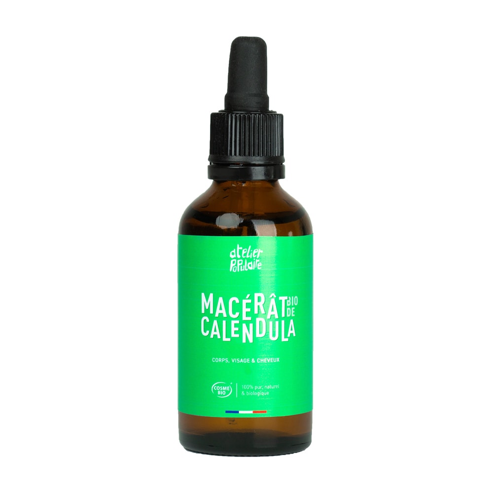 atelier populaire Macérât de Calendula Bio | Origine France | 50mL Macérât huileux