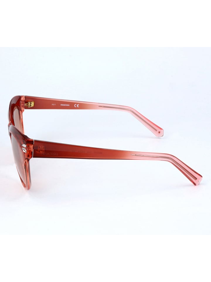 Swarovski Damen-Sonnenbrille in Rot/ Rosa günstig kaufen 51