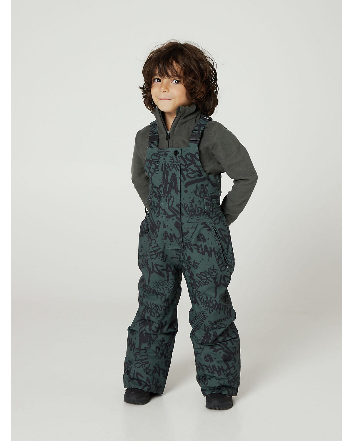 PRTHAVIN TD  - 10K Wasserdicht und atmungsaktiv PFC-Frei   Latzhose Skihosen für Jungen
