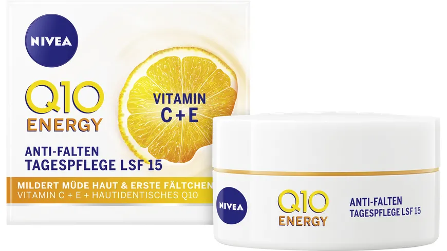 NIVEA Q10 Energy Anti-Falten Tagespflege LSF15 50 ml