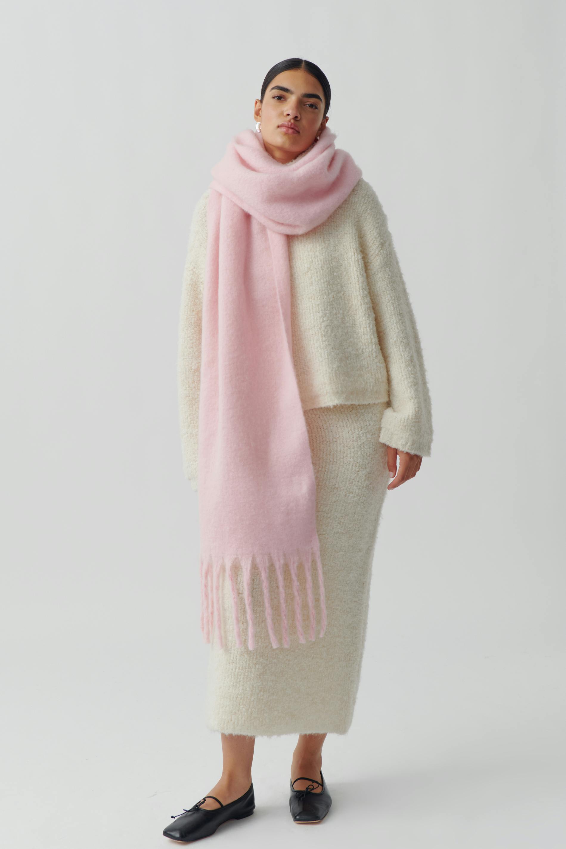 Soft chunky scarf