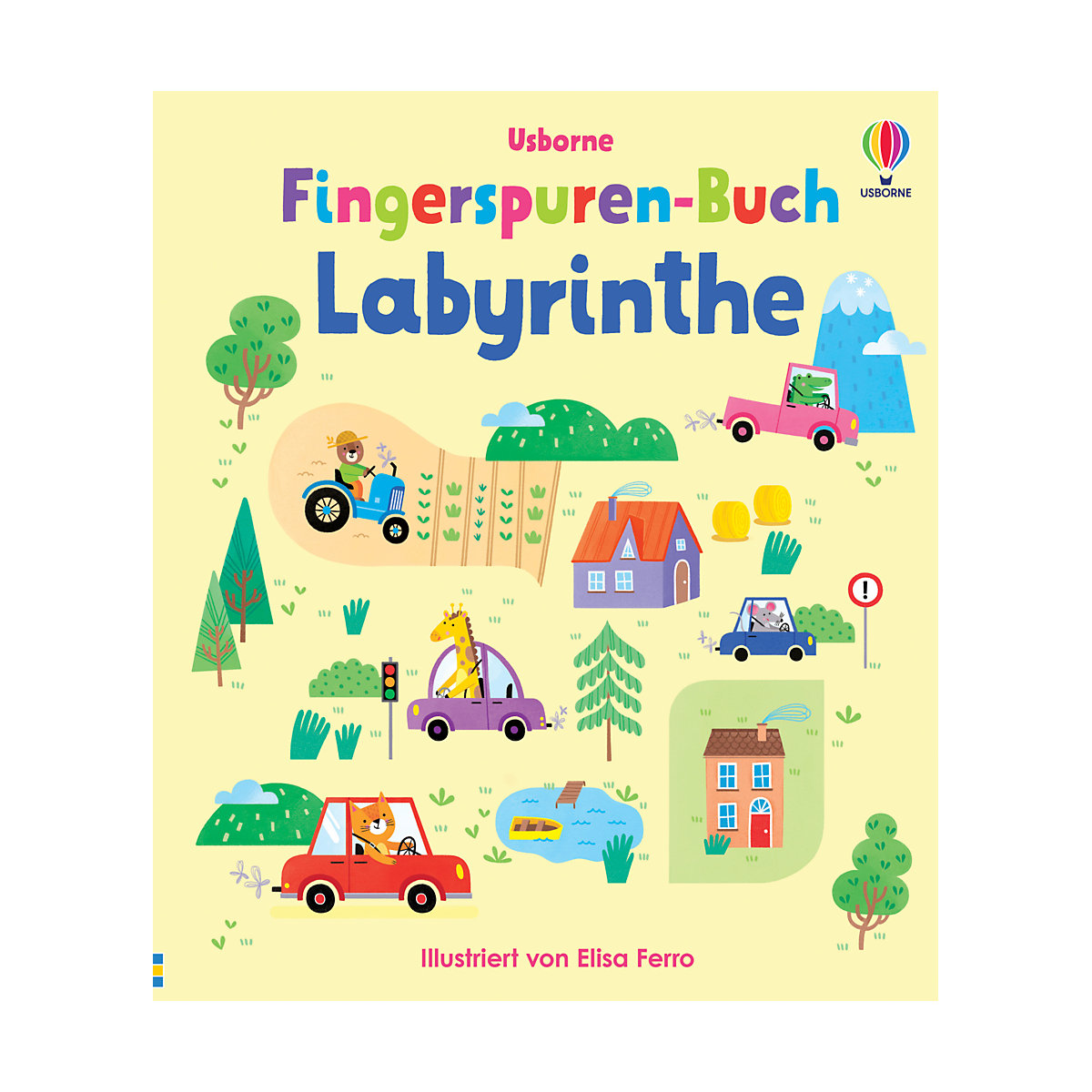 Fingerspuren-Buch: Labyrinthe