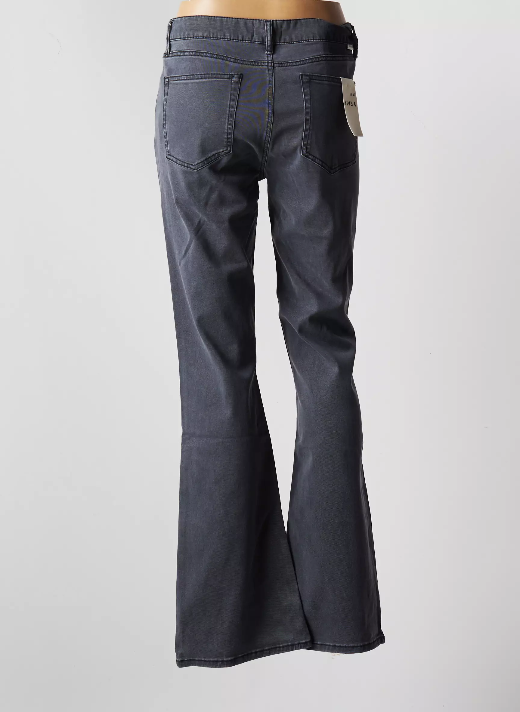 Five Jean Flare Femme couleur gris