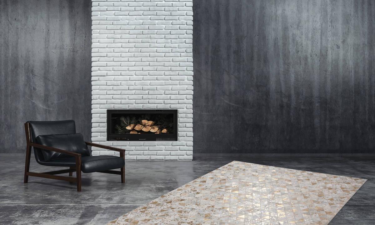 Kayoom Rocket 410 Elfenbein / Gold 120cm x 170cm