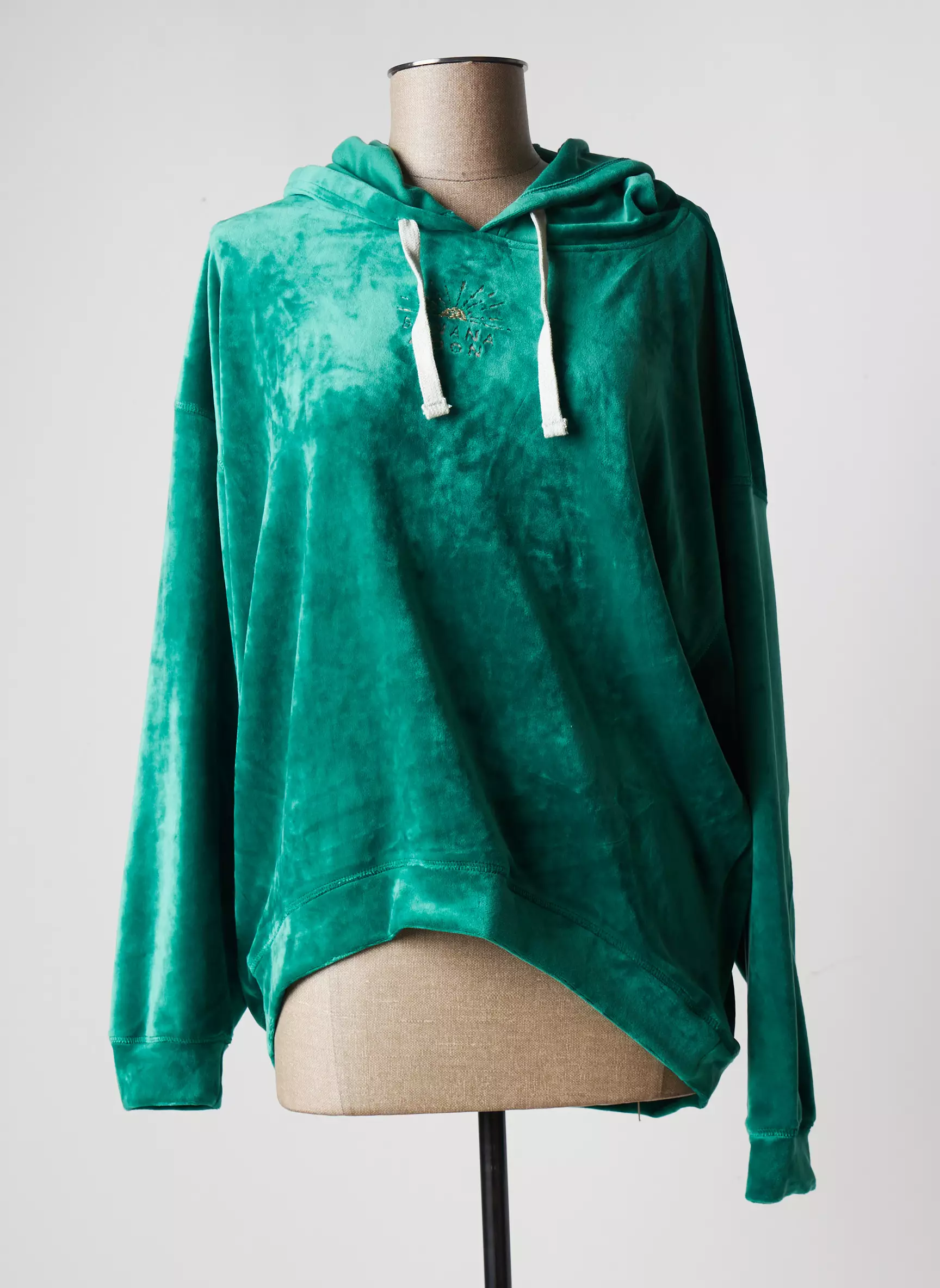 Banana Moon Sweat Capuche Femme couleur vert