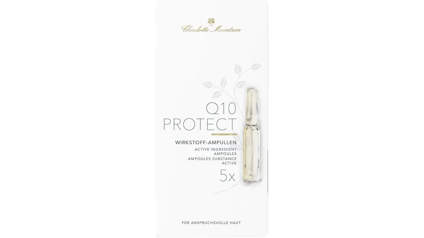 Charlotte Meentzen Q10 Protect Wirkstoff Ampullen 10 ml