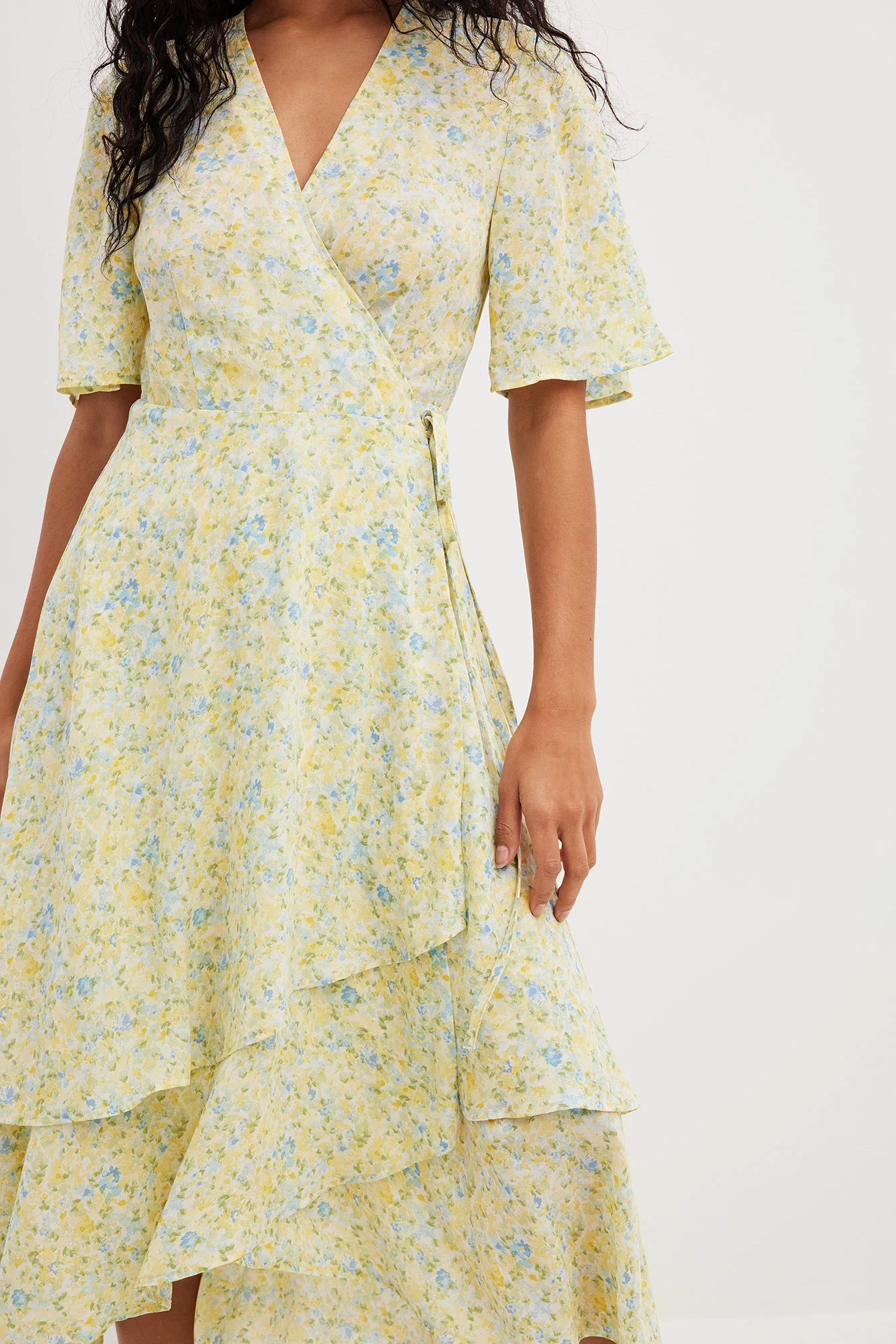 Chiffon Midikleid