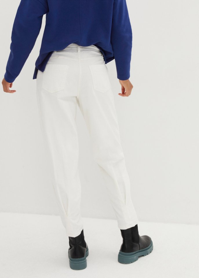 Cordhose Balloon-fit mit Bio - Baumwolle