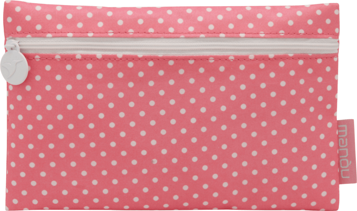 Kosmetiktasche Punkte rosa, 1 St