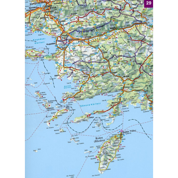 Balkan Süd 1 : 200 000 / 1 : 500 000 - Wanderkarte