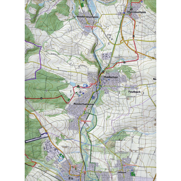 Limburg a.d. Lahn und Umgebung 1 : 25 000, Blatt 43-558 - Wanderkarte