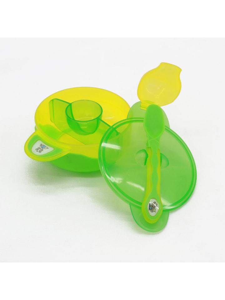 Vital Baby Baby-Set mit Unterteiler in Grün/Gelb günstig kaufen onesize