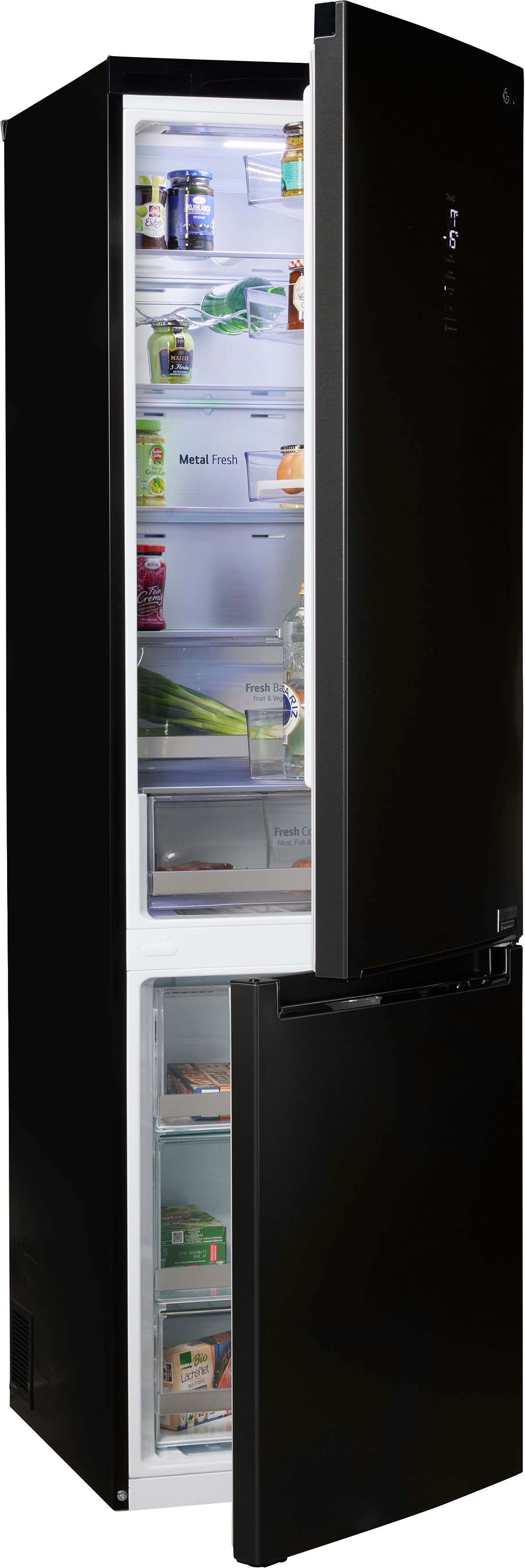 LG Kühl-/Gefrierkombination GBB92MCACP, 203 cm hoch, 59,5 cm breit
