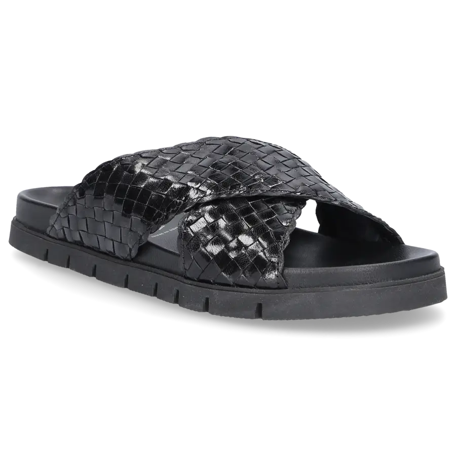Pons Quintana - Sandalen CAIMAN Kalbsleder - schwarz
