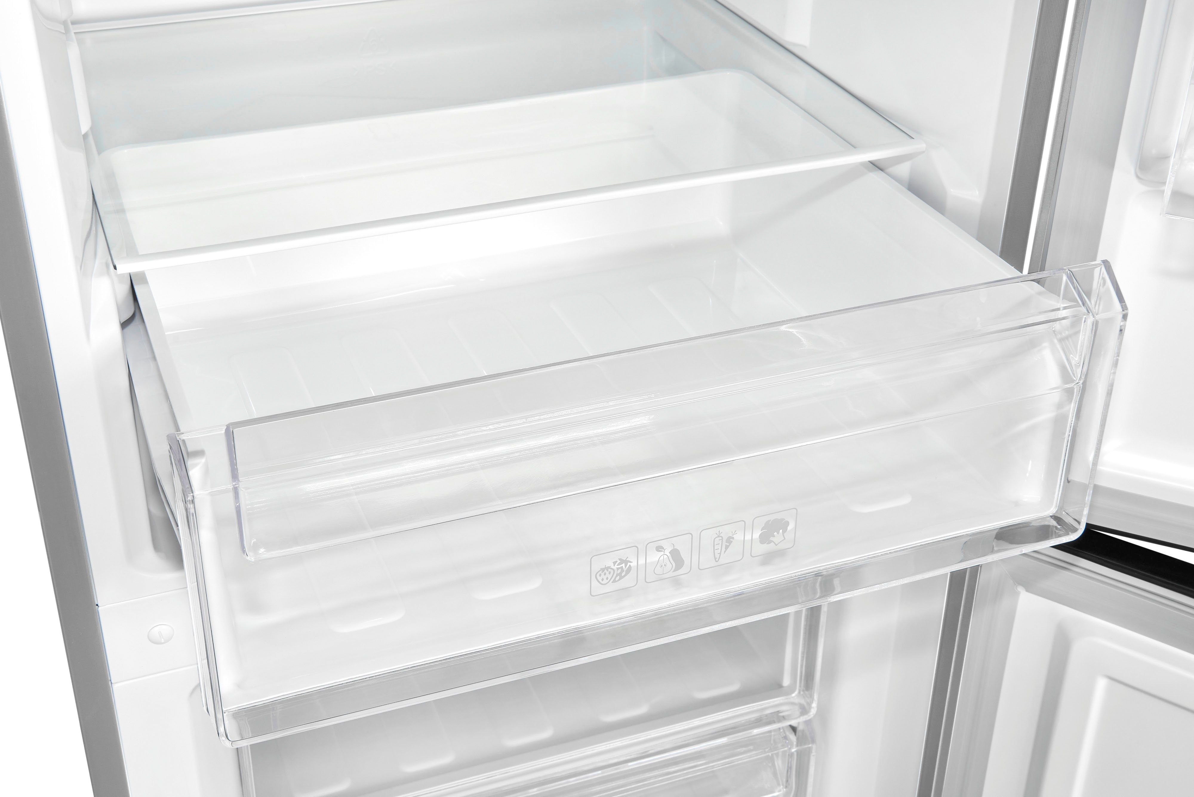 exquisit Kühl-/Gefrierkombination KGC320-95-E-WS-040C, 185,8 cm hoch, 60 cm breit