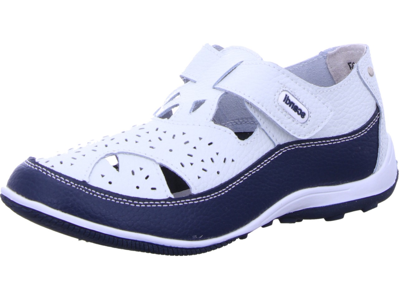DIVERSE Sportliche Slipper weiss